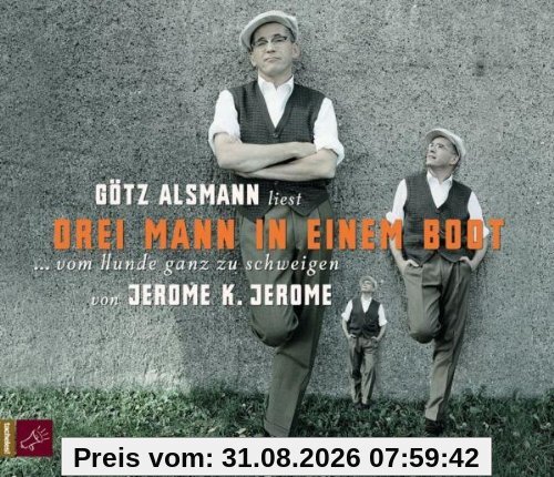 Drei Mann in Einem Boot