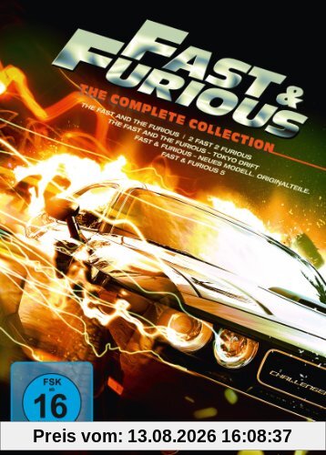 Fast & Furious - The Complete Collection [5 DVDs]