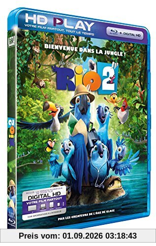 Rio 2 [Blu-ray] [FR Import]