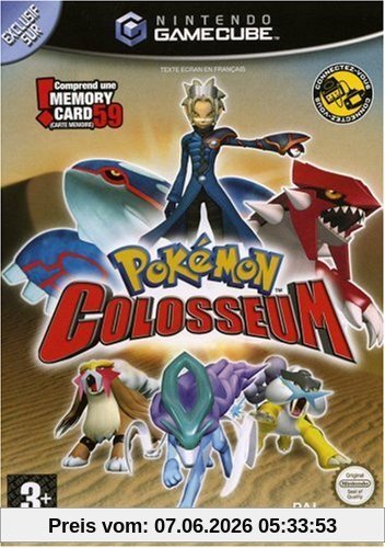 Pokemon Colosseum with free 59 blocks Memory card - GameCube - PAL