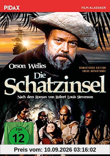 Die Schatzinsel - Remastered Edition (neue Abtastung) / Romangetreue Verfilmung nach Robert Louis Stevenson mit Weltstar Orson Welles (Pidax Film-Klassiker)