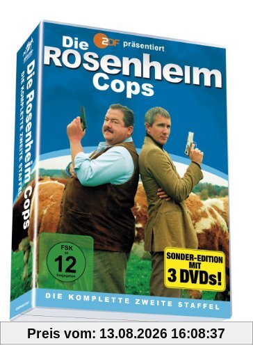 Die Rosenheim Cops - Die komplette 2. Staffel auf 3 DVDs [Special Edition]