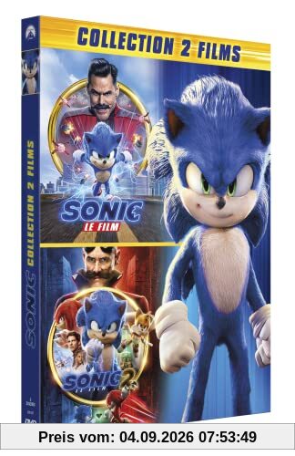 Sonic, le film 1 + 2 [FR Import]