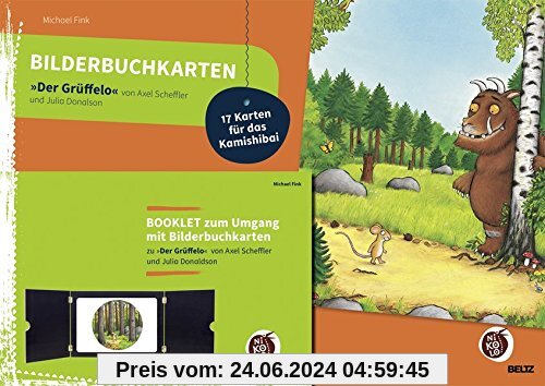 Bilderbuchkarten »Der Grüffelo« von Axel Scheffler und Julia Donaldson: Mit Booklet zum Umgang mit 17 Bilderbuchkarten (