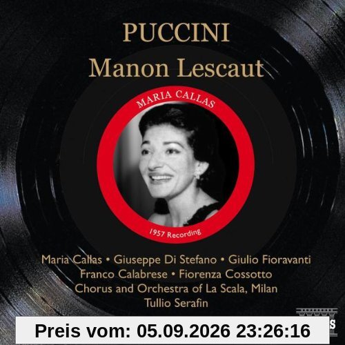 PUCCINI: Manon Lescaut - Tullio Serafin (2 CD)