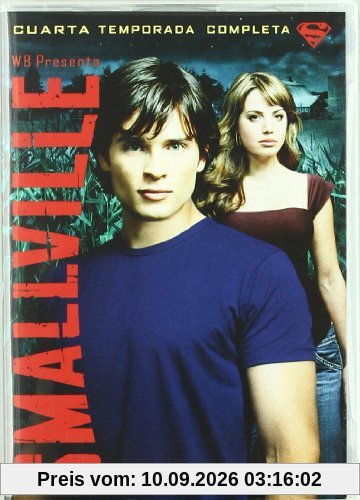 Tom Welling, John Glover, Jensen Ackles, Eric Johnson, Allison Mack, Sam Jones, Kristin Kreuk, Michael Rosenbaum, John Schneider, Annette O'Toole - Smallville 4ª Temporada [Import espagnol] (6 DVD)