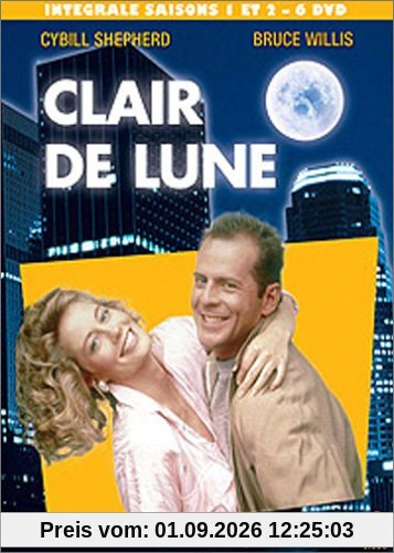 Clair de Lune : l'intégrale saison 1 et 2 - Coffret DVD [FR Import]