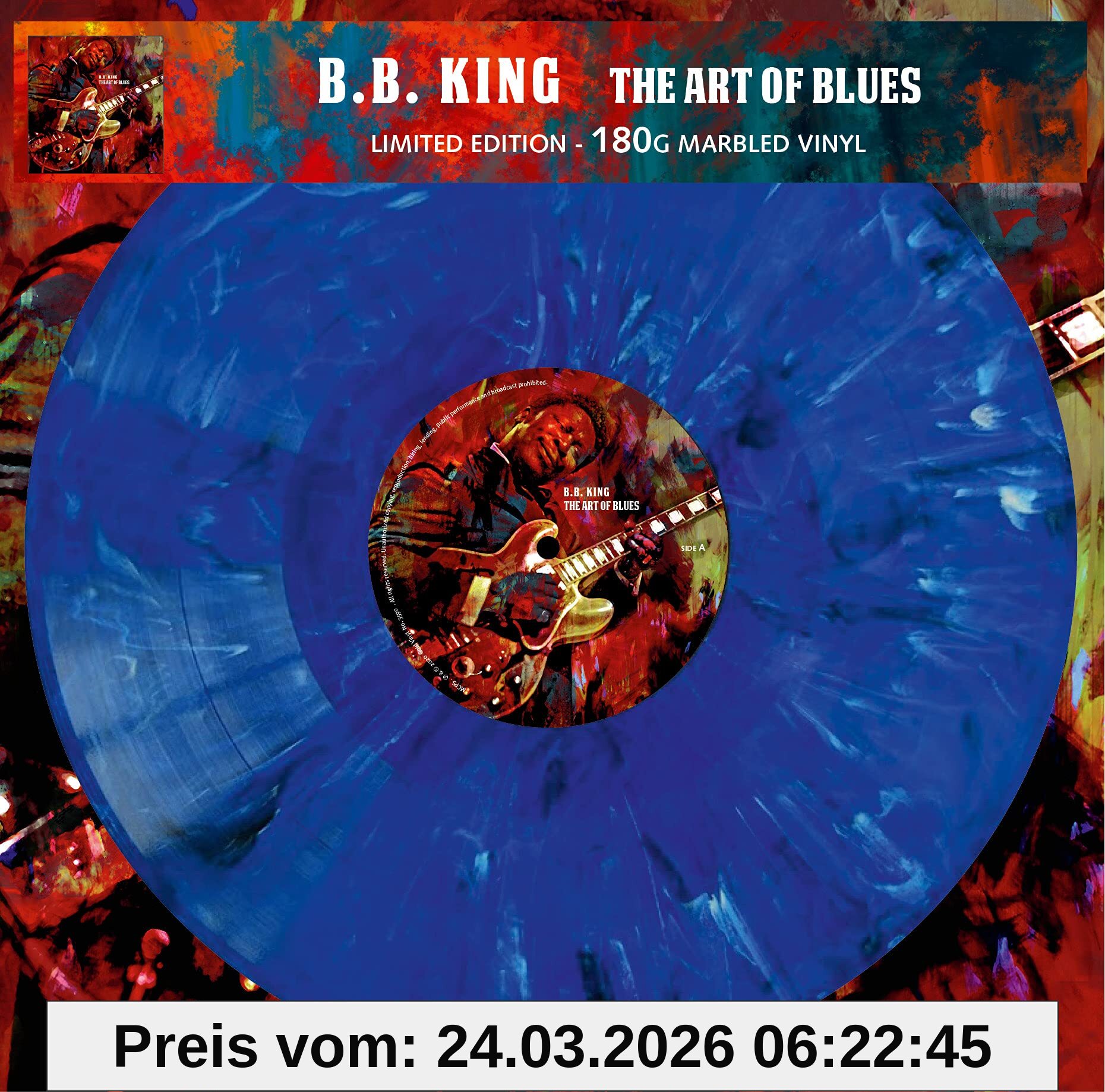 The Art Of Blues - Limitiert - 180gr. marbled Vinyl [MAGIC OF VINYL / Vinyl LP /180g / Limited Edition] [Vinyl LP]