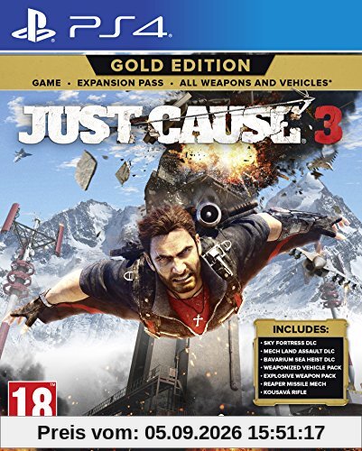 Just Cause 3 Gold Edition (PS4) (New)
