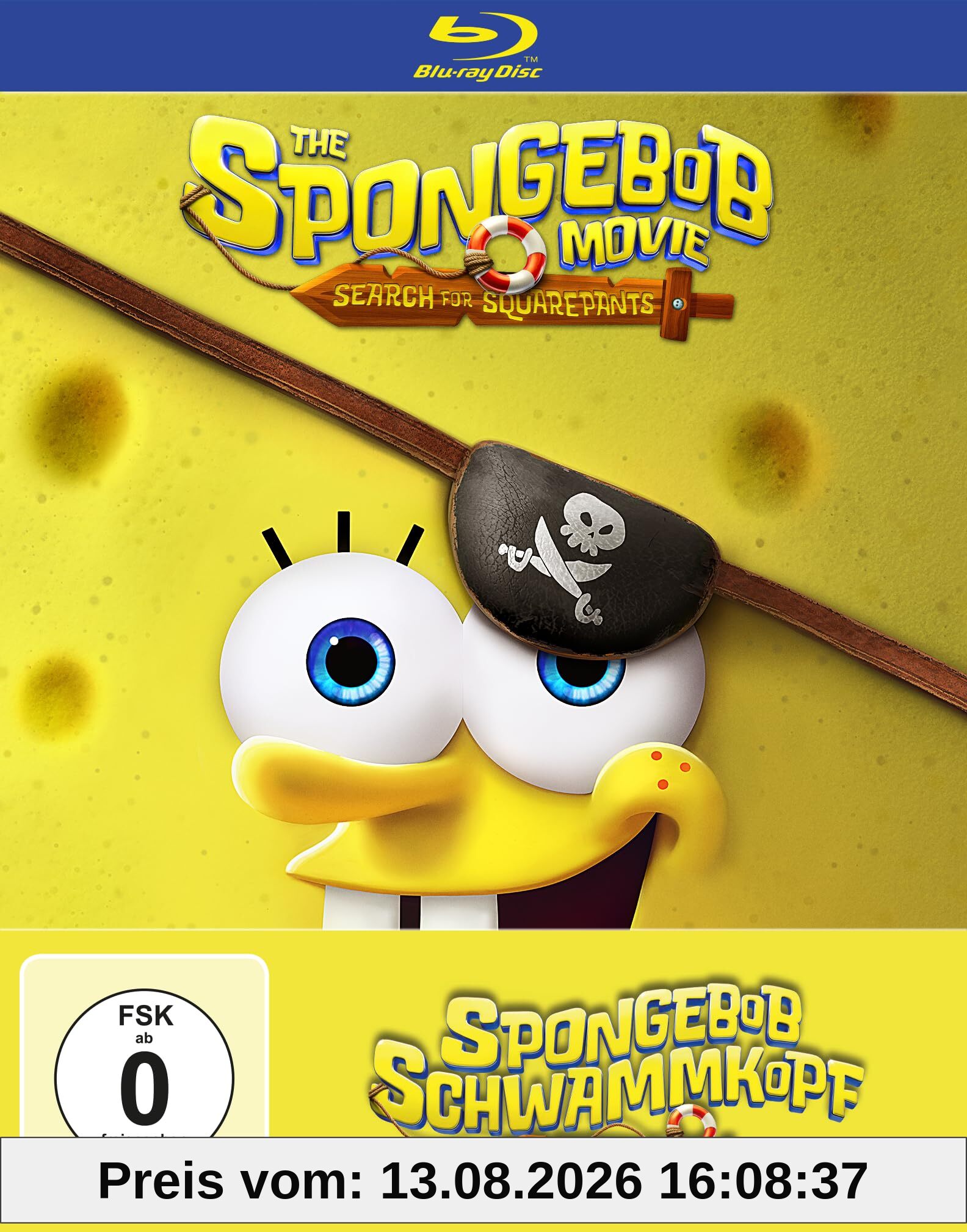 SpongeBob - Piraten Ahoi BD Lim. Steelbook [Blu-ray]