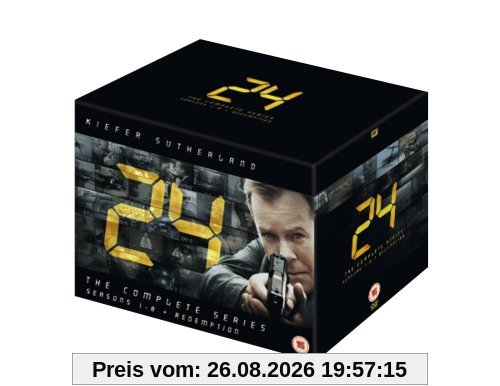 24 - The Complete Season 1-8 + Redemption [50 DVDs] [UK Import]