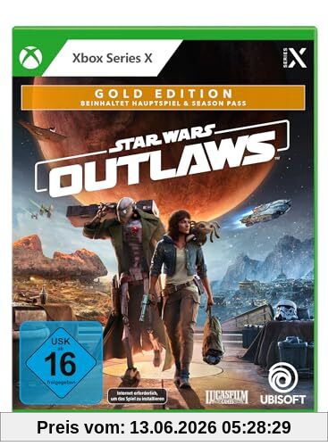 Star Wars Outlaws - Gold Edition (inkl. Season Pass und früheren Zugang) - [Xbox Series X]