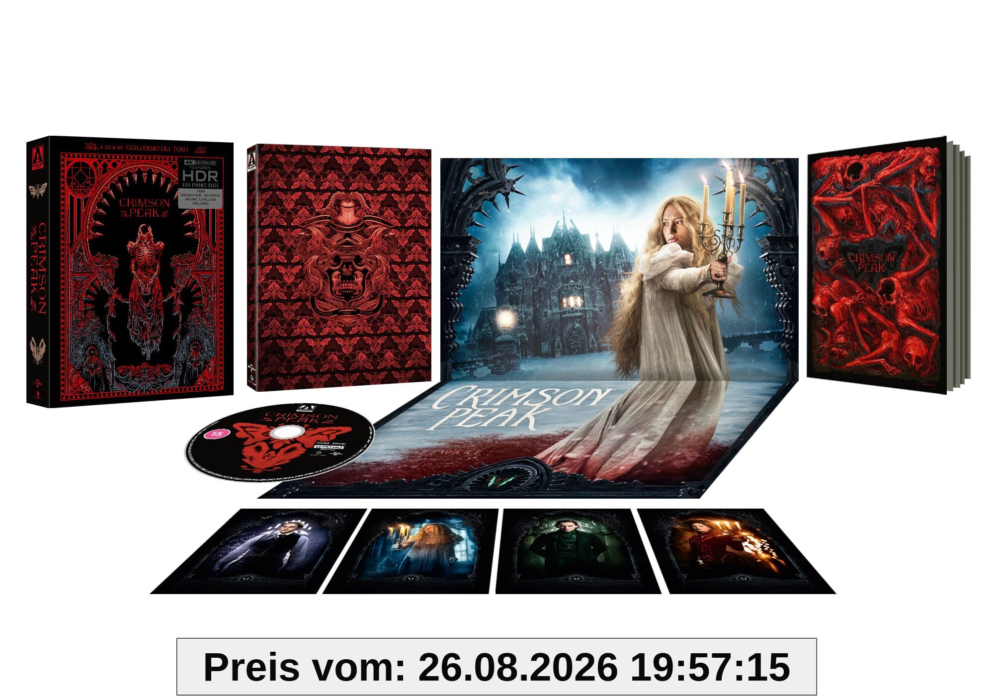Crimson Peak (With Book, Poster and Postcards)