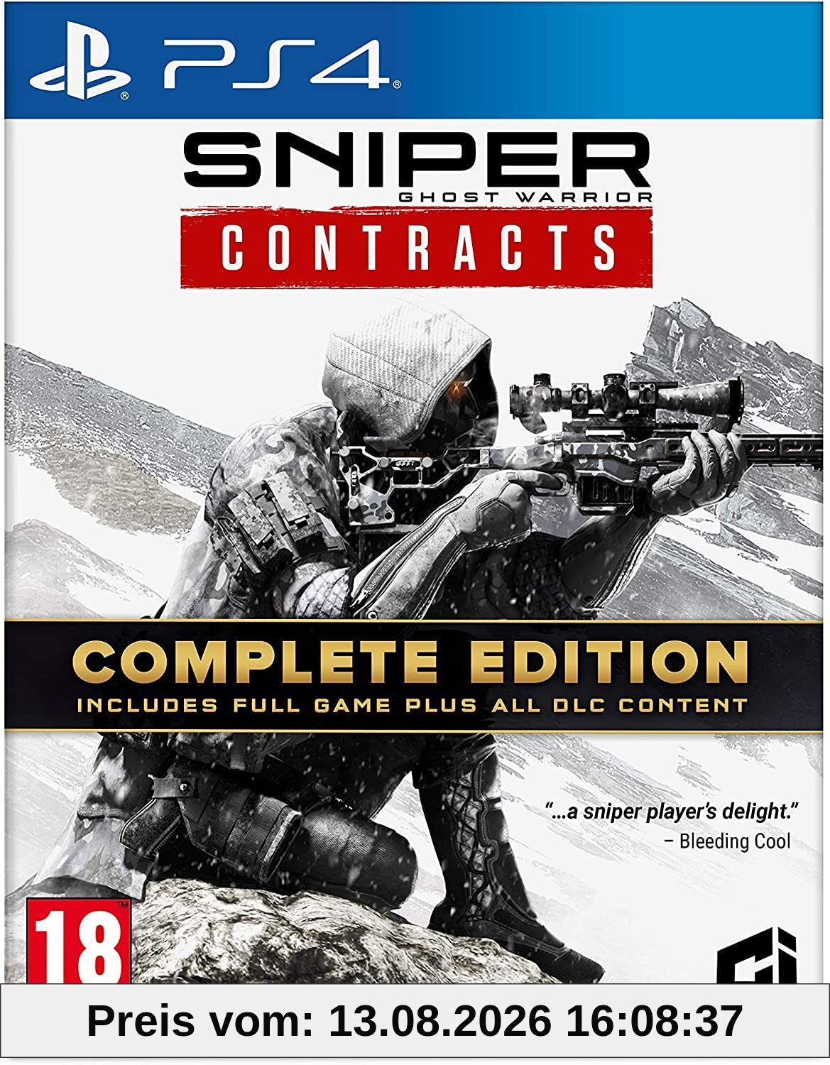 Sniper Ghost Warrior Contracts Complete Edition PS4