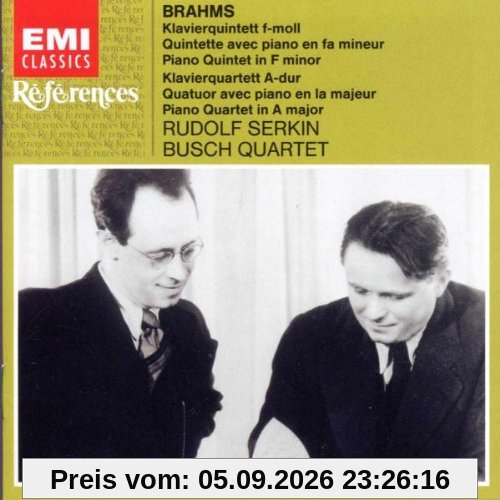Brahms: Klavierquintett / Klavierquartet