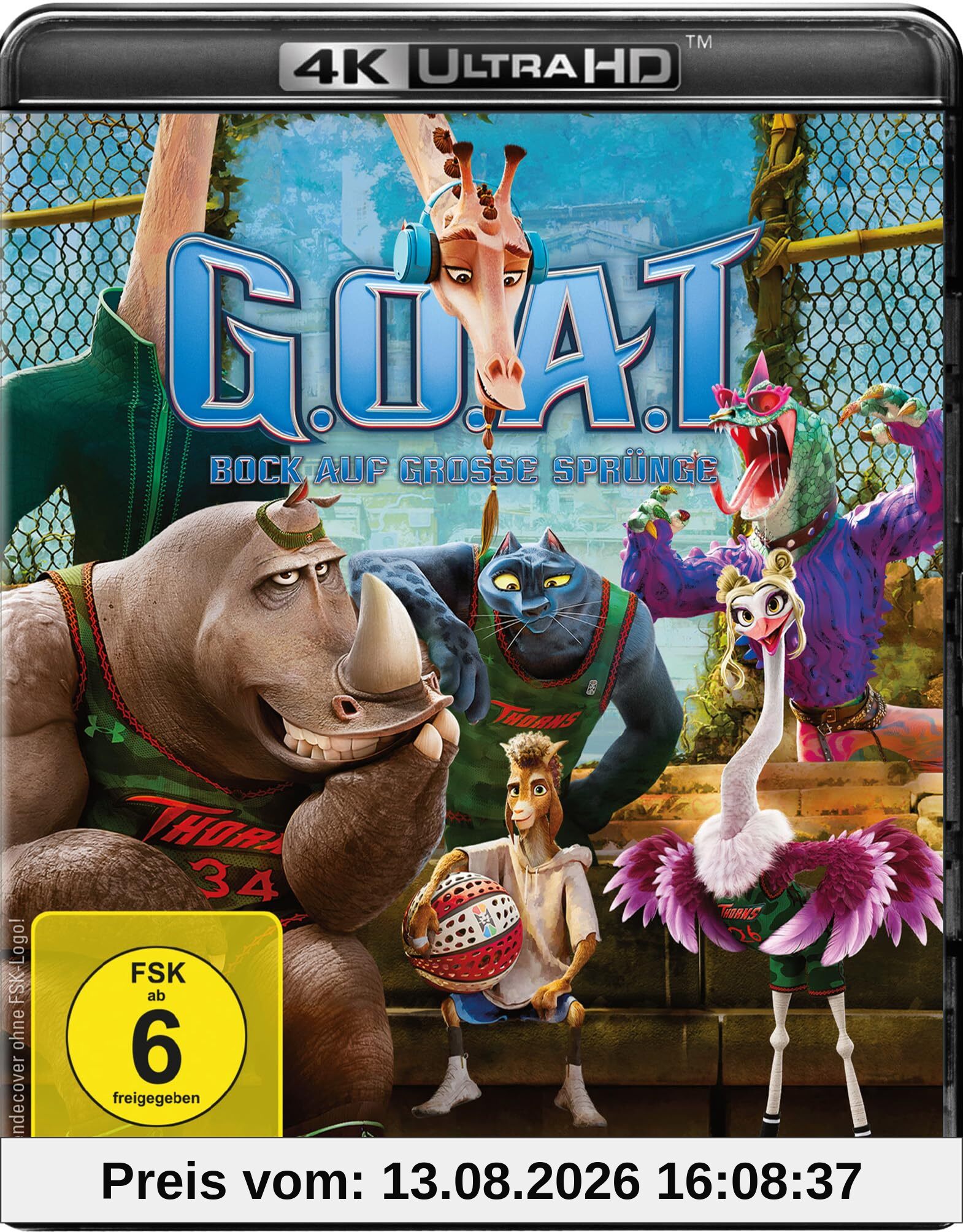 G.O.A.T. - Bock auf große Sprünge (4K-UHD+Blu-ray)