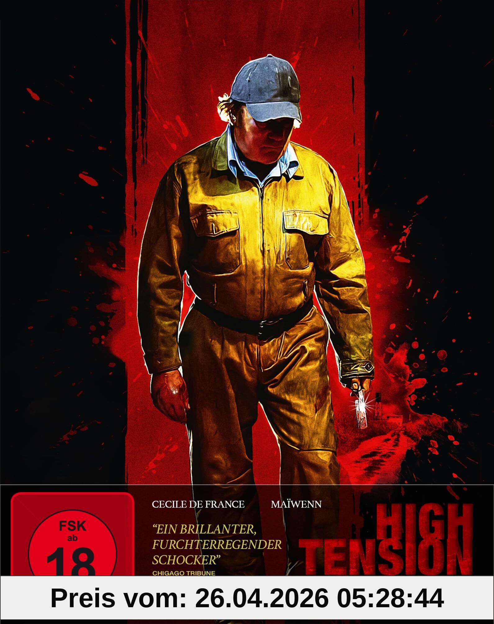 High Tension (Limitiertes Steelbook, 4K-UHD+2 Blu-rays)