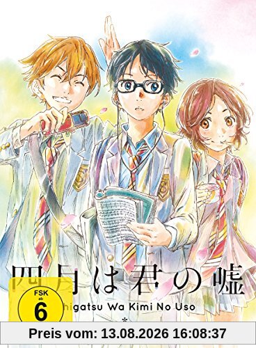 Shigatsu Wa Kimi No Uso - Sekunden in Moll Vol. 4 Ep. 17-22 [2 DVDs]