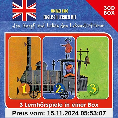 Englisch Lernen mit Jim Knopf-3-CD Hörspielbox