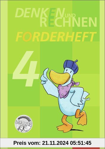 Denken und Rechnen Zusatzmaterialien - Ausgabe 2011: Forderheft 4