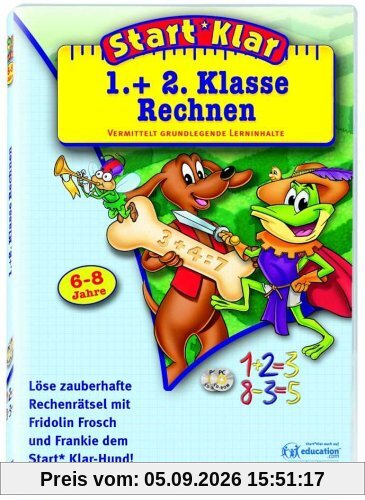 Startklar Klasse 1 + 2 Klasse - Rechnen