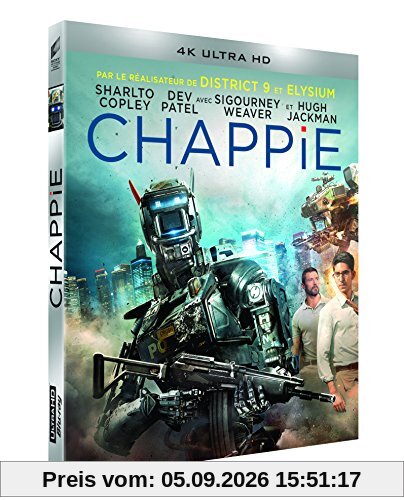 Chappie [4K Ultra HD + Blu-ray + Digital HD]