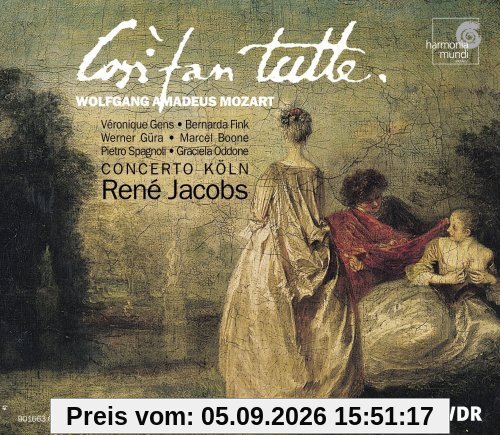 Mozart - Così fan tutte / Concerto Köln · Jacobs
