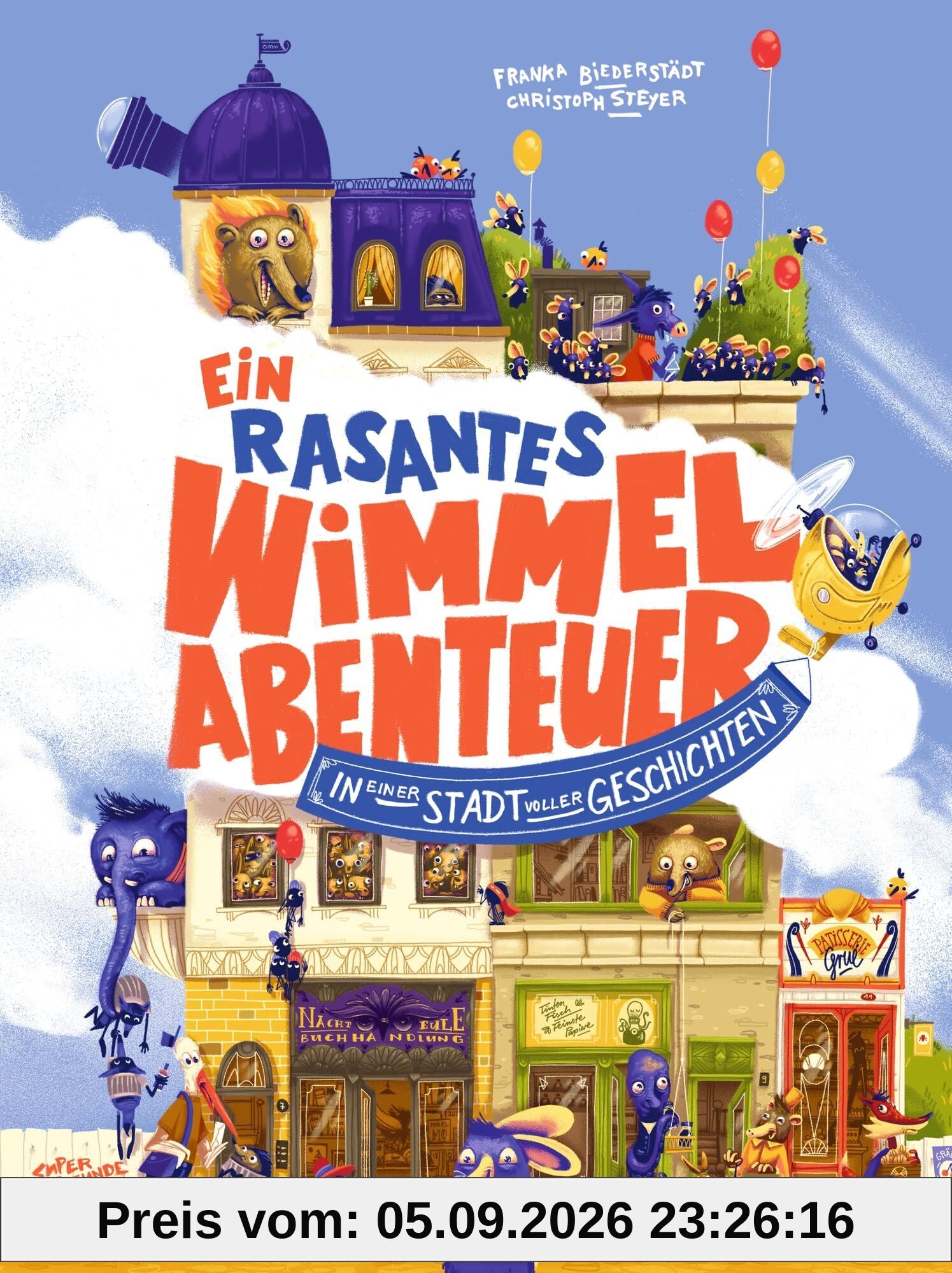 Ein rasantes Wimmel-Abenteuer in einer Stadt voller Geschichten