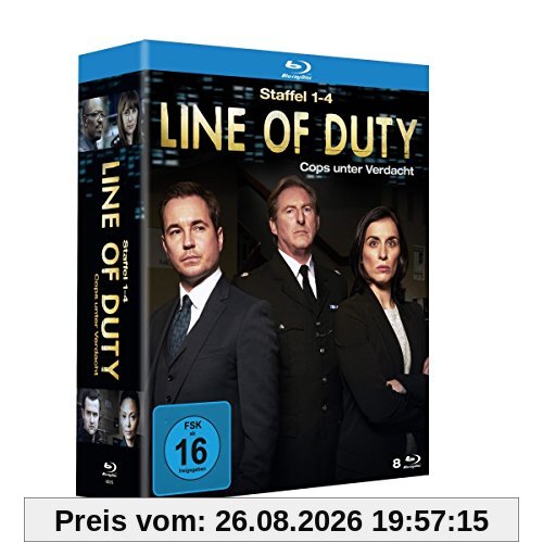 Line of Duty - Cops unter Verdacht - Staffel 1-4 [Blu-ray]