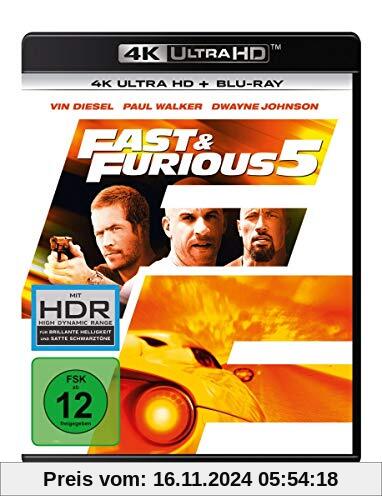 Fast & Furious 5  (4K Ultra HD) (+ Blu-ray 2D)