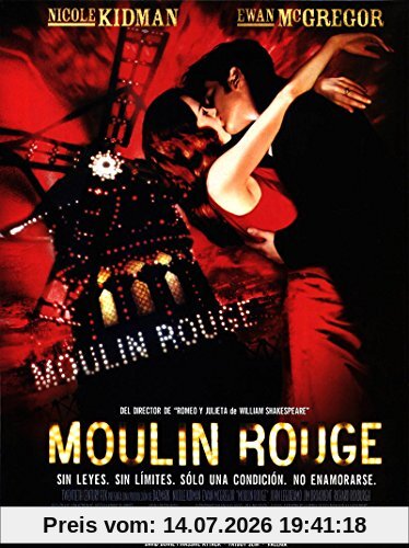 Baz Luhrmann Moulin Rouge (Blu-Ray) (Import) (Keine Deutsche Sprache) (2012) Nicole Kidman; Ewan Mcgregor; John Le