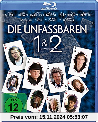 Die Unfassbaren - Now you see me 1&2 [Blu-ray]