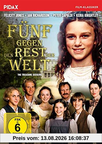 Fünf gegen den Rest der Welt (The Treasure Seekers) / Verfilmung des Romans von Kultautorin Edith Nesbit (Pidax Film-Klassiker)