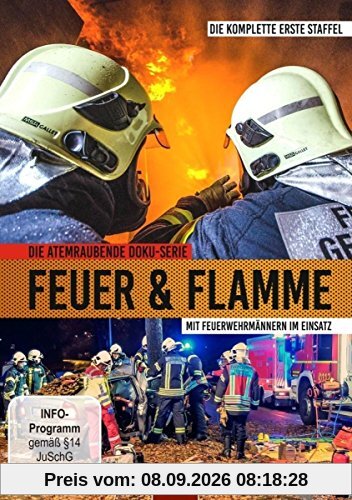 Feuer & Flamme: Mit Feuerwehrmännern im Einsatz - Die komplette erste Staffel [3 DVDs]