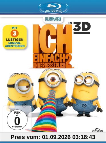 Ich - Einfach unverbesserlich 2 [ + Blu-Ray 2D] [Blu-ray 3D]