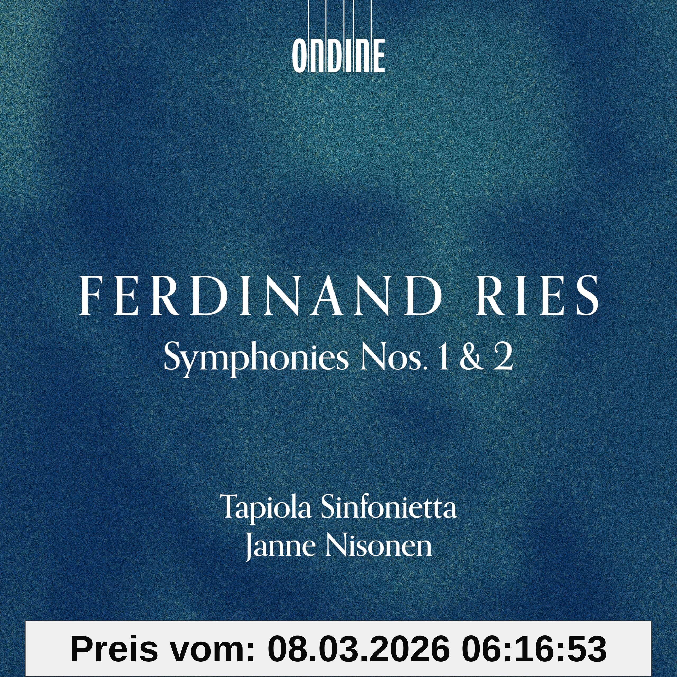 Janne Nisonen Symphonies Nos. 1 & 2