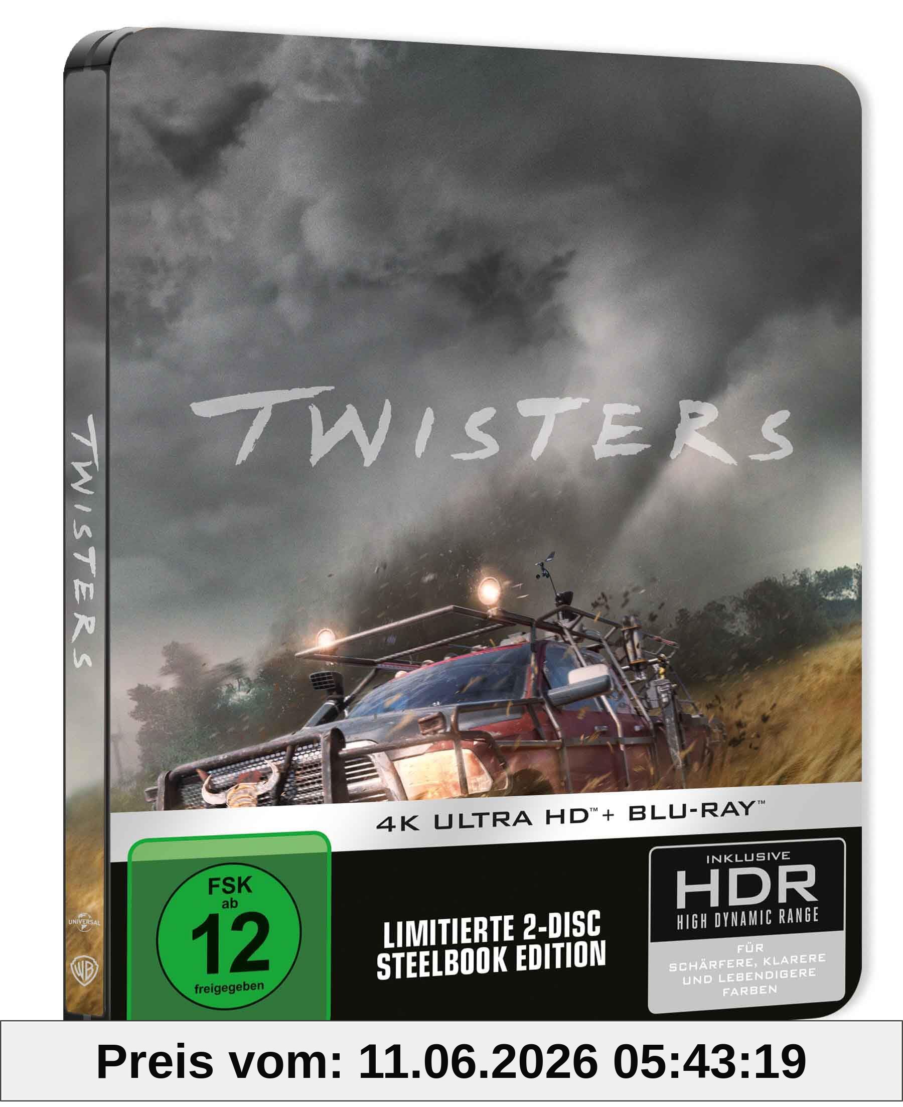 Twisters - Limited Steelbook (4K UHD+ Blu-ray)