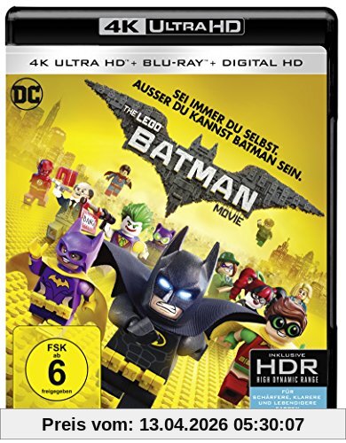 The LEGO Batman Movie (4K Ultra HD) [Blu-ray]