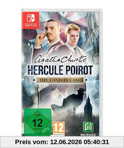 Agatha Christie - Hercule Poirot, The London Case,1 Nintendo Switch-Spiel