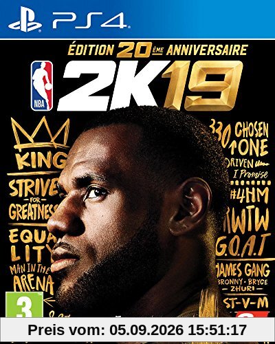 NBA 2K19 �d. 20eme anniv PS4