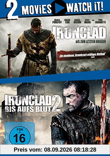 Ironclad - Bis zum letzten Krieger / Ironclad 2 - Bis aufs Blut [2 DVDs]