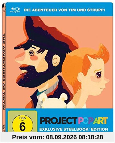 Die Abenteuer von Tim und Struppi - Das Geheimnis der Einhorn - Steelbook [Blu-ray]