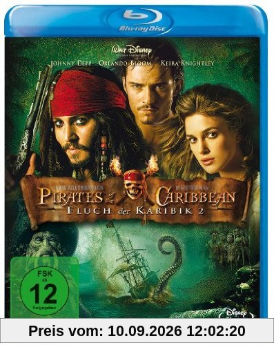 Pirates of the Caribbean - Fluch der Karibik 2 [Blu-ray]