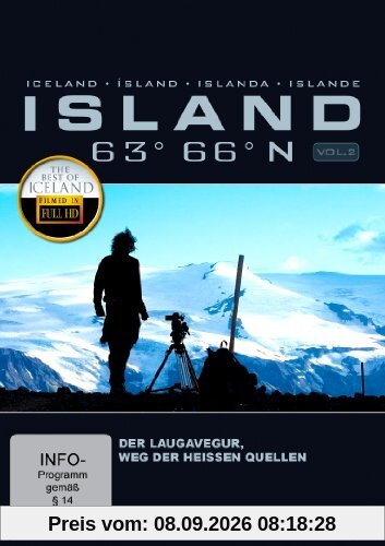 Island 63° 66° N - Der Laugavegur - Weg der heissen Quellen