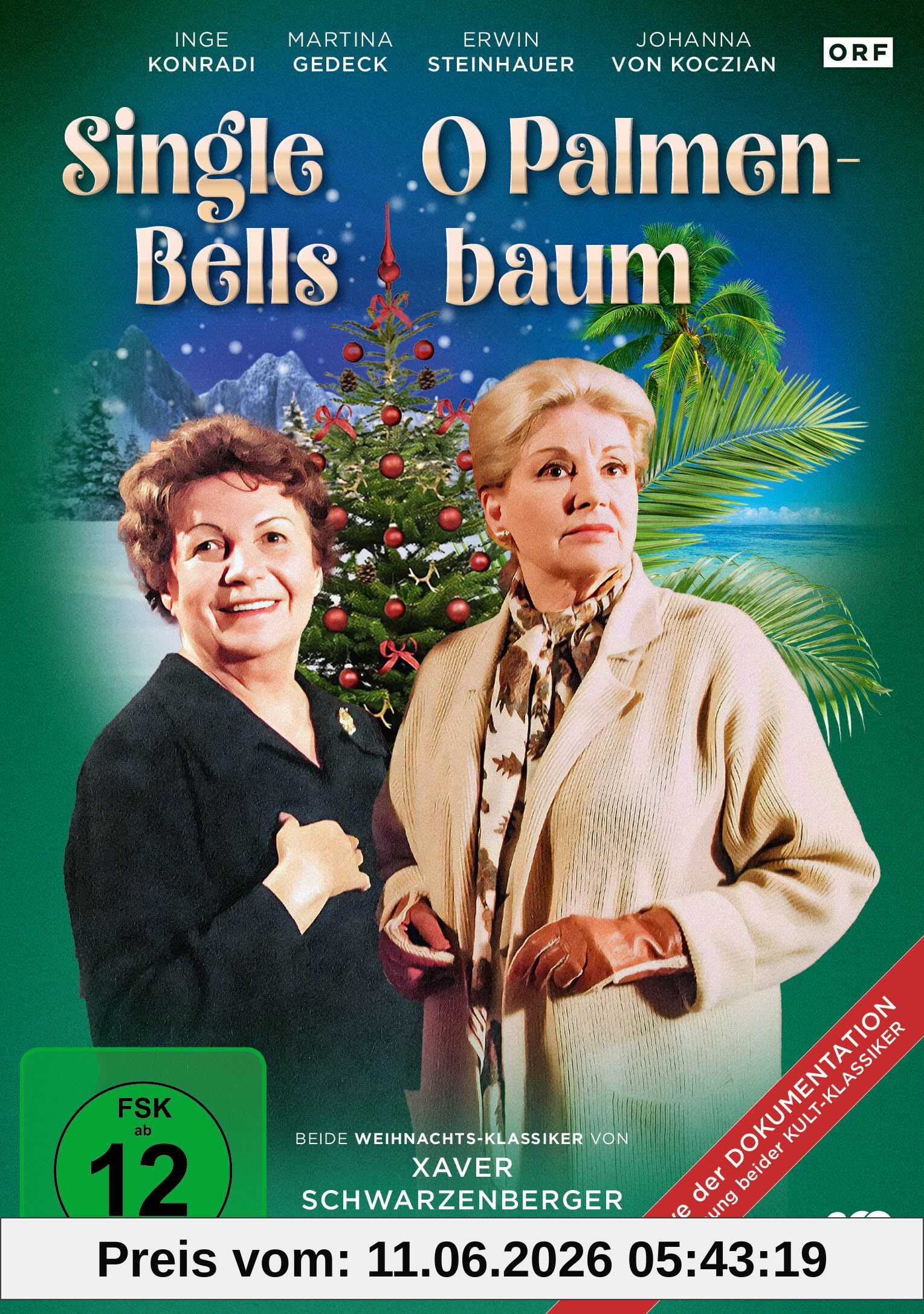 Single Bells + O Palmenbaum + Dokumentation über die beiden Weihnachts-Kultfilme (Fernsehjuwelen) [2 DVDs]