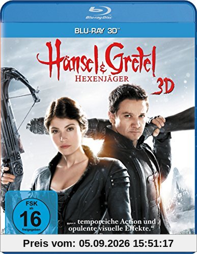 Hänsel und Gretel - Hexenjäger [3D Blu-ray]