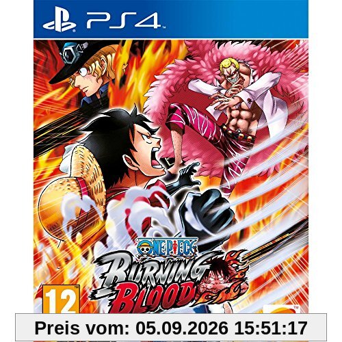 ONE PIECE BURNING BLOOD PS4 FR
