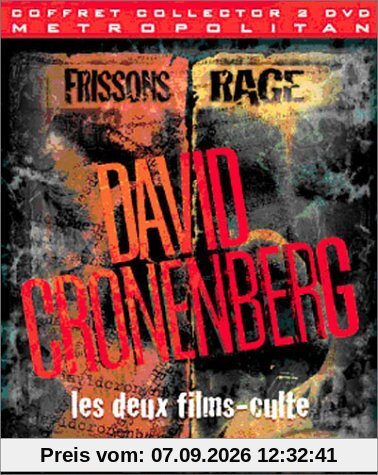 Coffret Collector David Cronenberg : Rage / Frissons - Digipack 2 DVD [Édition Collector]