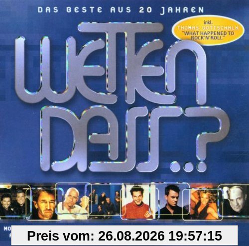 Wetten Dass..? Das Beste Aus 20 Jahren