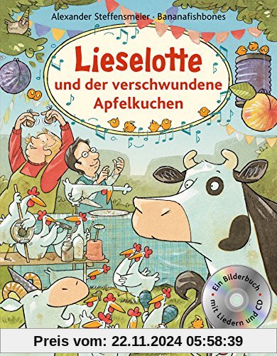 Lieselotte und der verschwundene Apfelkuchen Buch mit CD